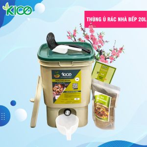 thùng ủ rác hữu cơ Bokashi Kico